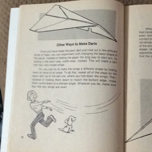 Vtg 1979 The Complete Paper Airplane Book. 32 pgs - Picture 6 of 7